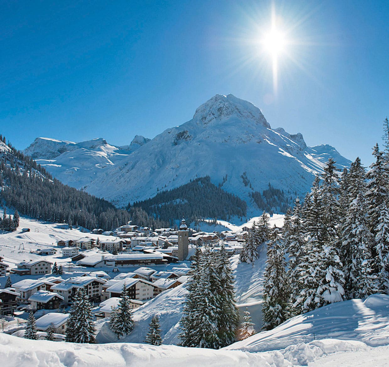 Appart Andrea - Lech Urlaub im Winter