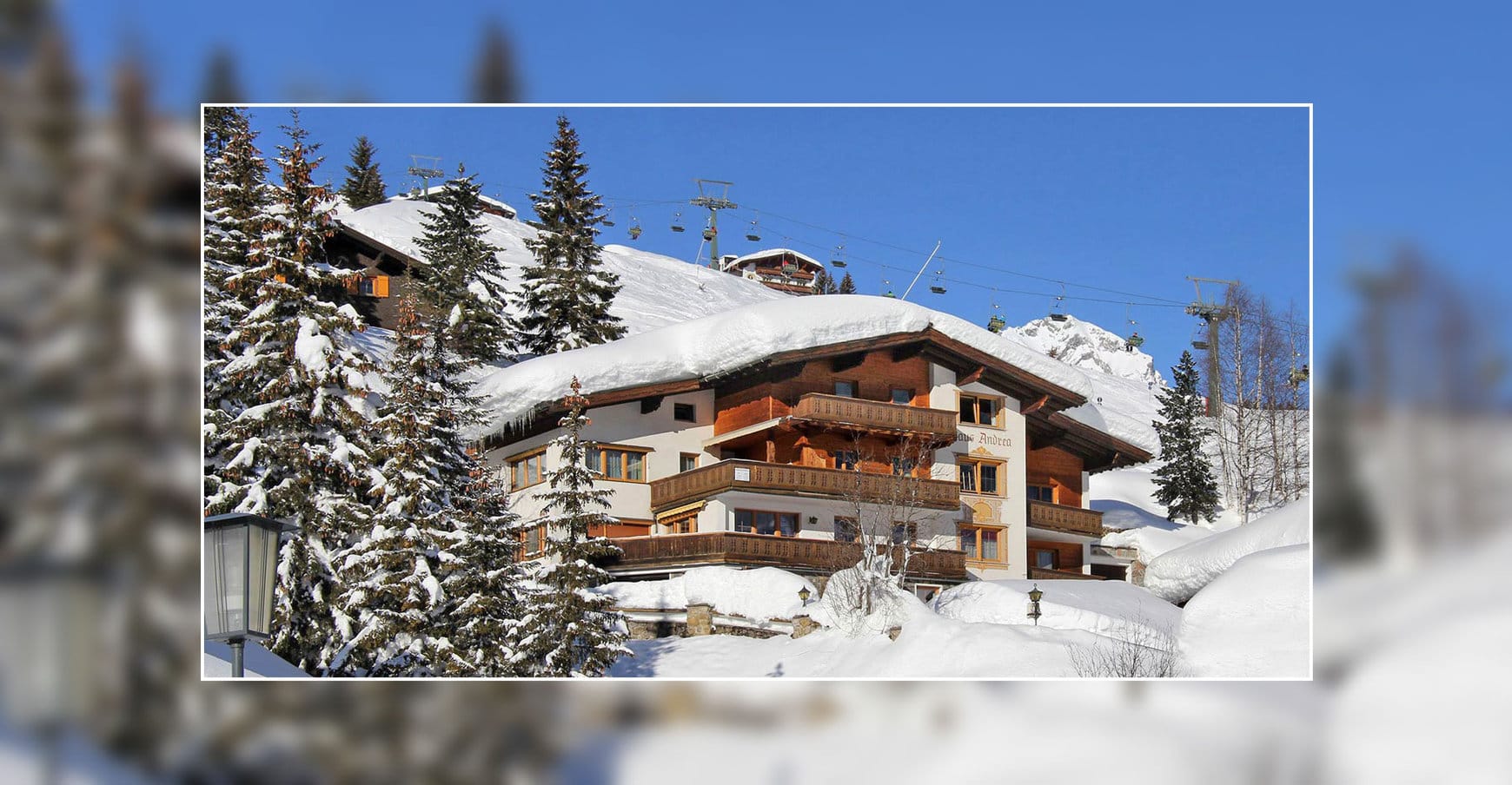 Winter inAppart Andrea - Accomodation and Apartments in Lech am Arlberg